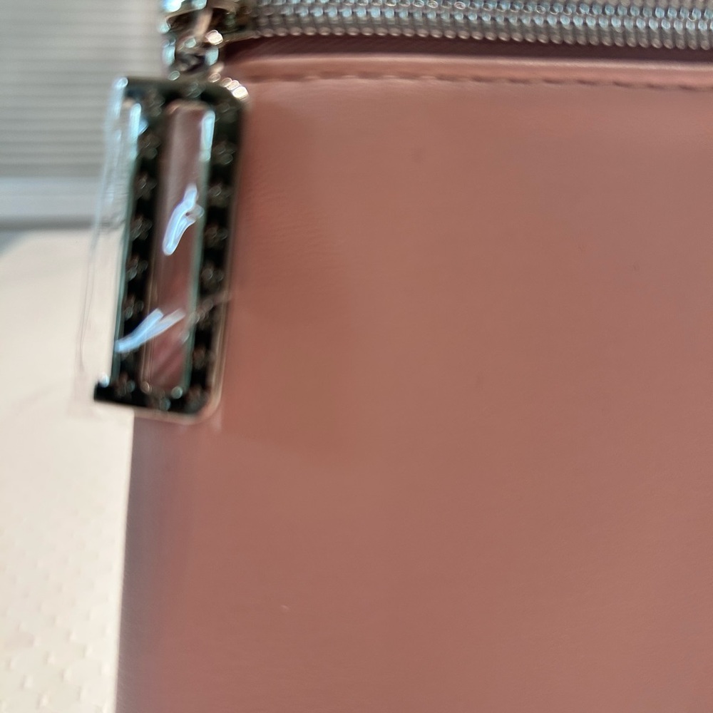 New Dior Pink Beaded Zippered Clutch Cosmetic Pouch VIP Gift - Picture 3 of 6